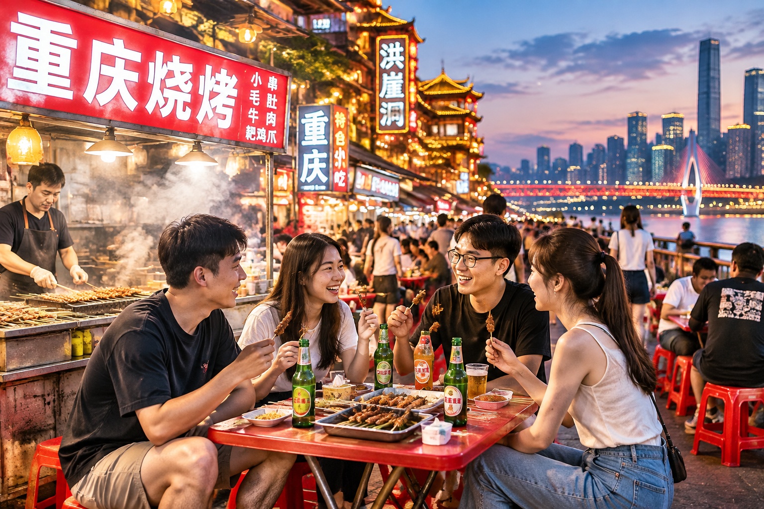 What Kind of Culinary Miracle Can $10 Buy You at a Chinese Night Market?