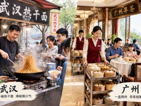 Breakfast as a City's Hidden Menu: A Showdown Between Wuhan Noodles and Cantonese Dim Sum