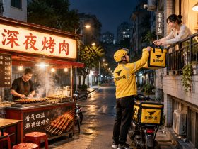 Midnight Barbecue: Ordering Skewers at 2 AM and Having Them Arrive in 20 Minutes