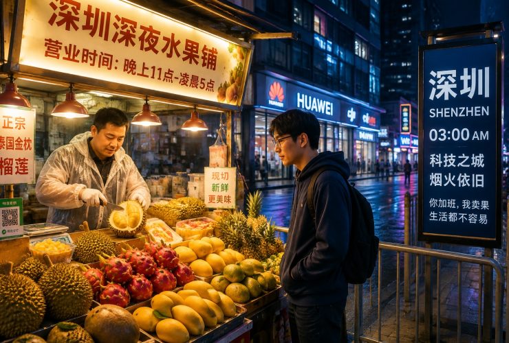 Why Shenzhen's 3 AM Fruit Stalls Feel More Tropical Than New York