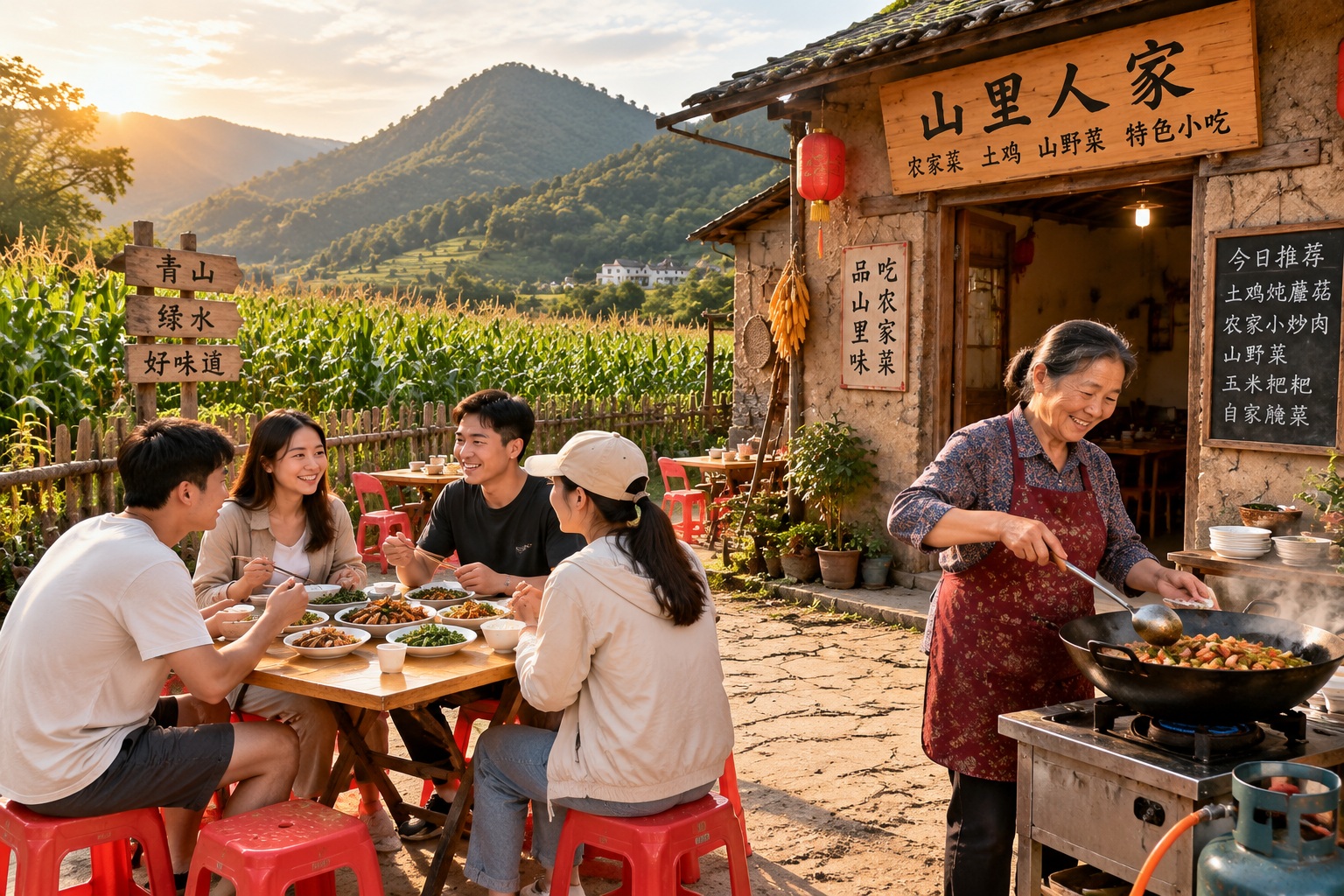 Exploring a 'Nongjiale': Where City Dwellers Hunt for Authentic Countryside Food 19 Exploring a 'Nongjiale': Where City Dwellers Hunt for Authentic Countryside Food