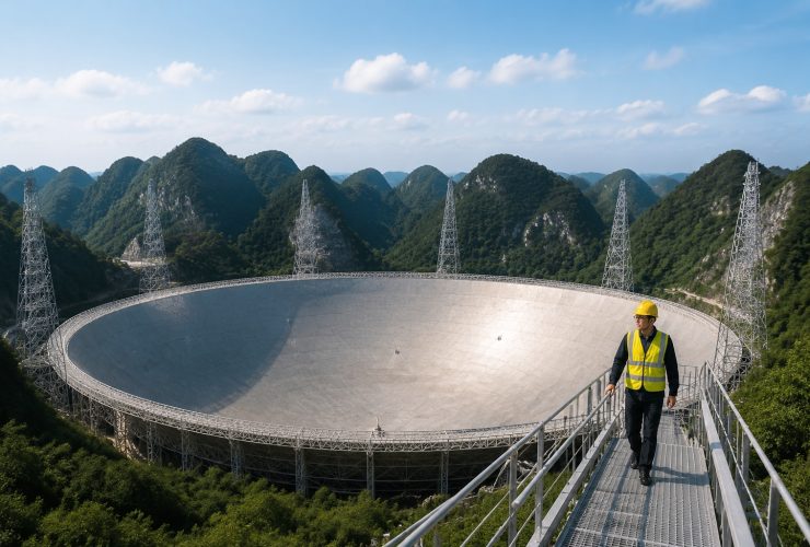 The World's Largest Radio Telescope Is Hunting for Aliens Here