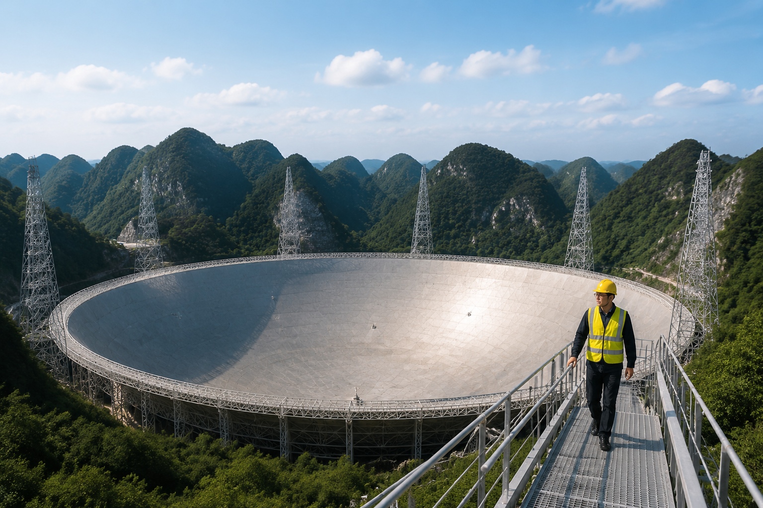 The World's Largest Radio Telescope Is Hunting for Aliens Here