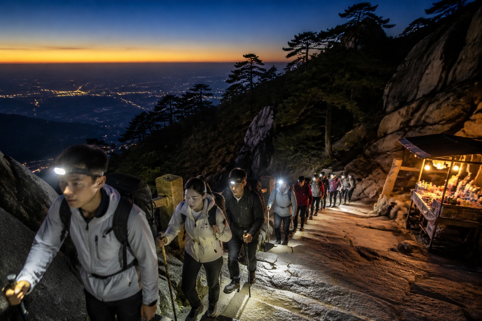 Climbing Mount Tai at Midnight to Catch the Ultimate Sunrise