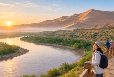 Shapotou: From Desert to Tourist Landmark