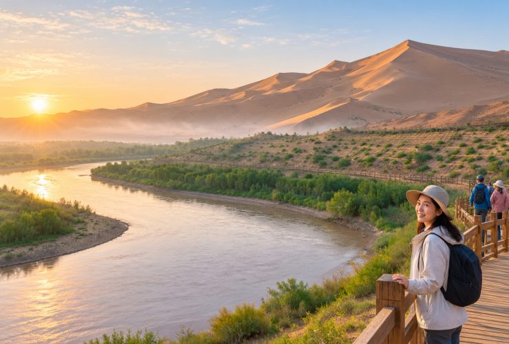 Shapotou: From Desert to Tourist Landmark