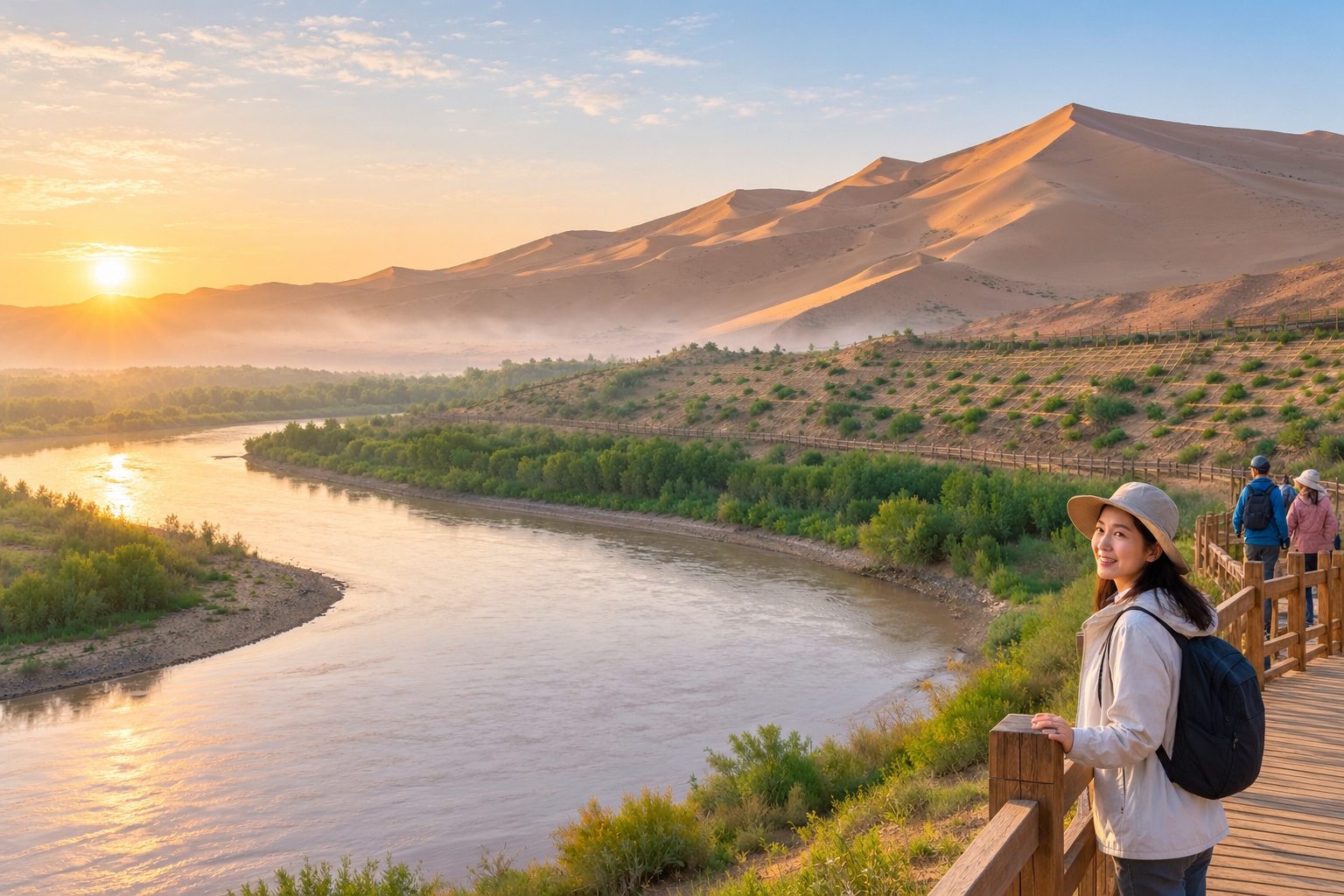 Shapotou: From Desert to Tourist Landmark
