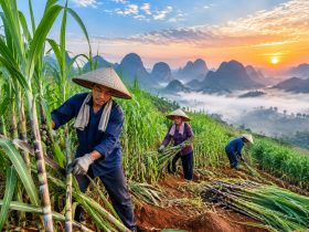 The Sugarcane World of Guangxi: Producing 60% of China's Sugar