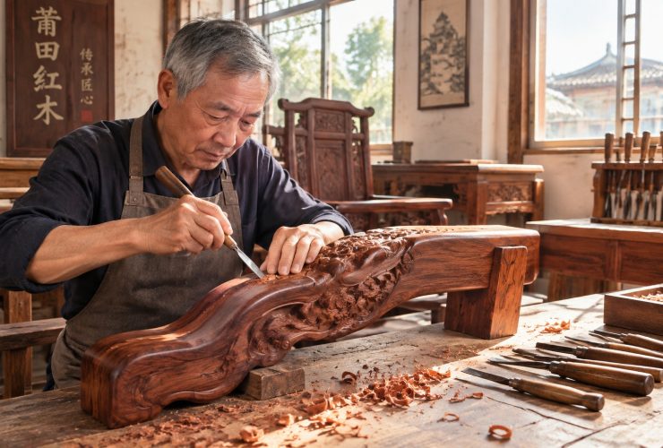 Putian's Rosewood Furniture: Craftsmanship and Commerce in Fragrant Wood