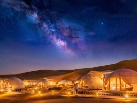 Ningxia's Desert Star Hotel: A $300 Night Just for the Milky Way