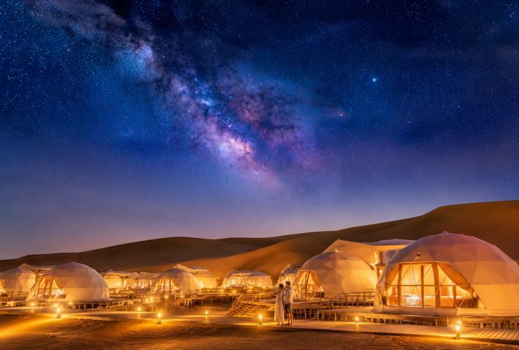 Ningxia's Desert Star Hotel: A $300 Night Just for the Milky Way