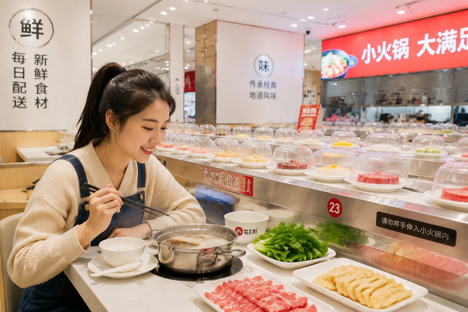 Why Conveyor-Belt Hot Pot Is the New Fast Food for China's Youth