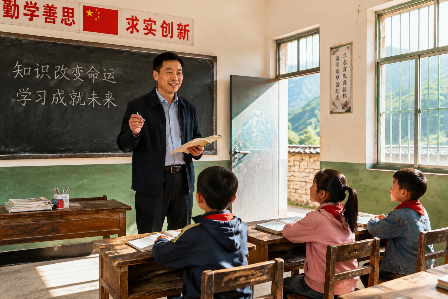 A Rural Teacher Persevering in the Last Classroom