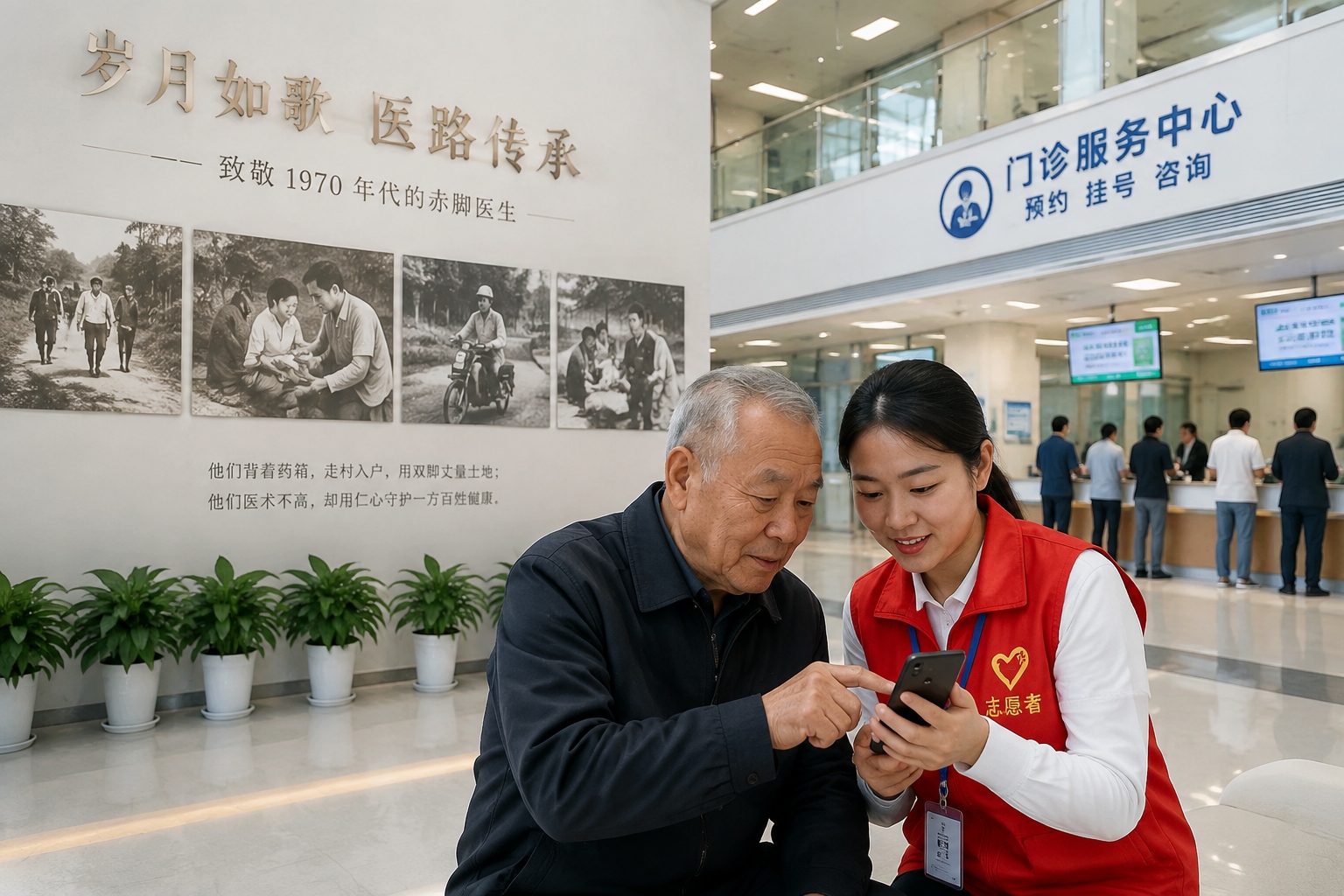 From Barefoot Doctors to Robot Surgery: China's 70-Year Medical Transformation