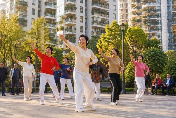 Silent Disco for Grandmas: How Shanghai Solved Square Dancing Noise