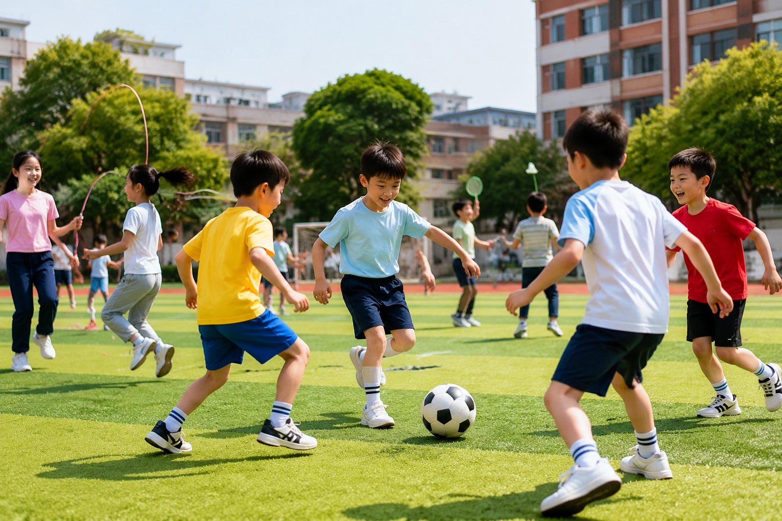 What Do Chinese Elementary Students Actually Do in PE Class?
