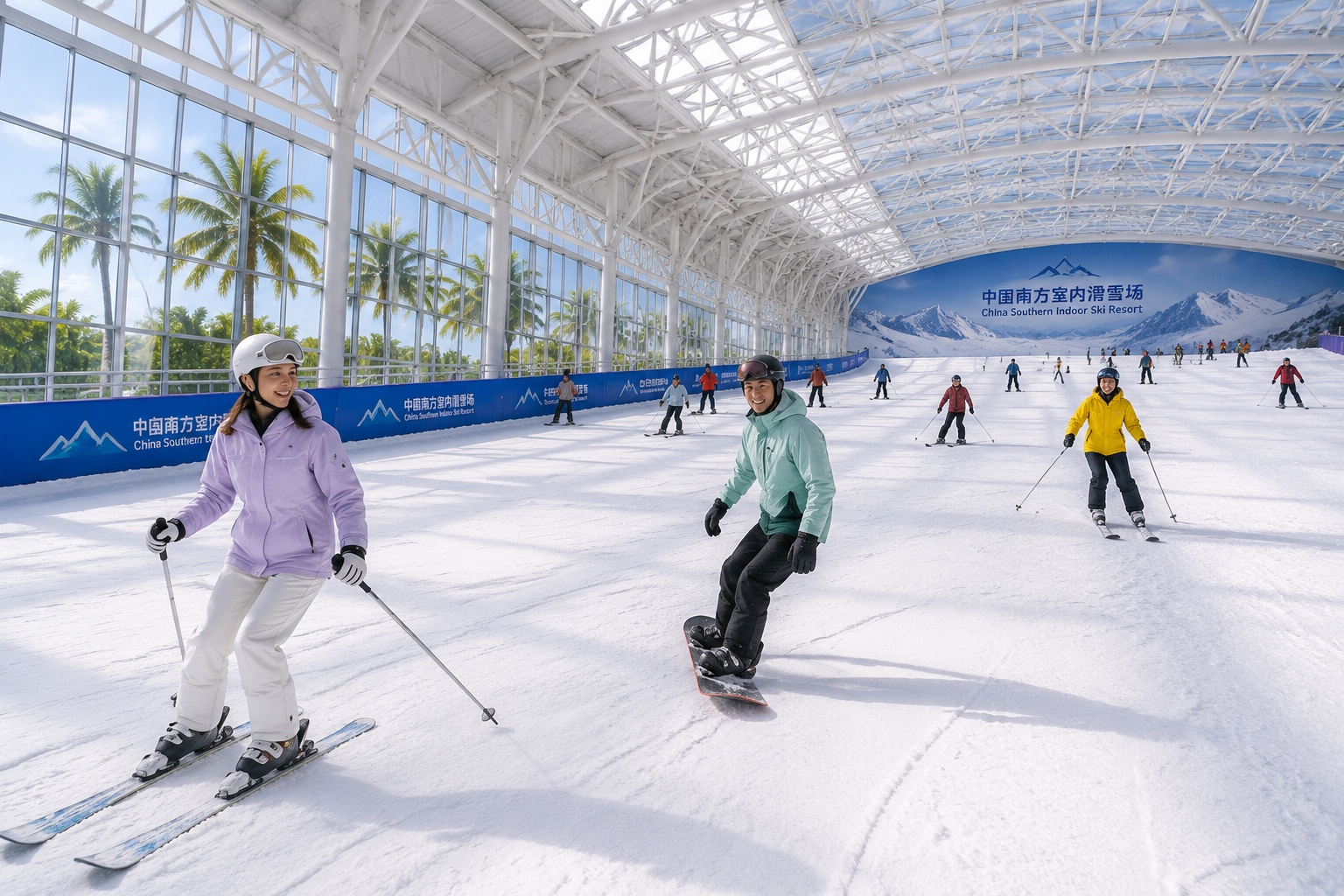 Skiing South: How Shenzheners Get Their Slopes Without the Snow