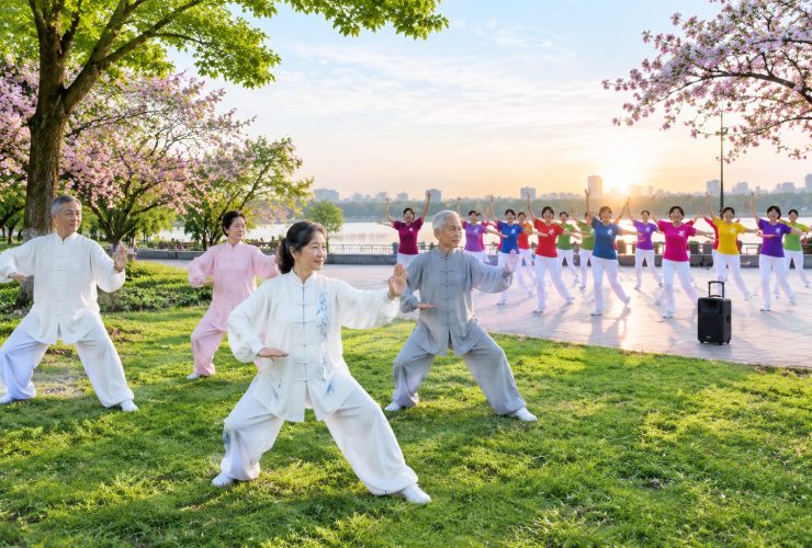 Tai Chi vs. Square Dance: Morning Rivals in China's Parks