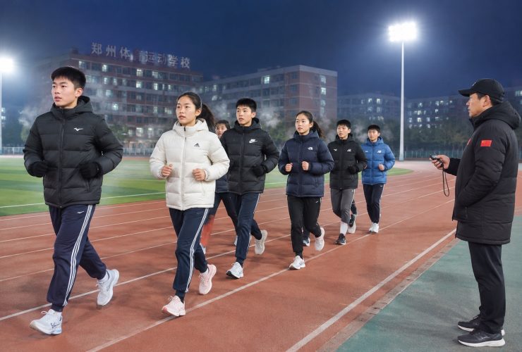 The Track at 4 a.m.: Inside the Grind of Chinese Student Athletes
