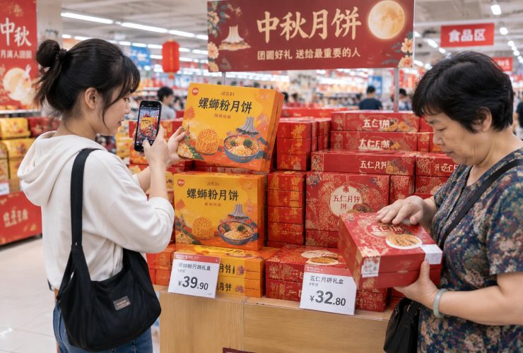 Mooncake Revolution: Five-Nut Steps Aside for Luosifen and Milk Tea Fillings