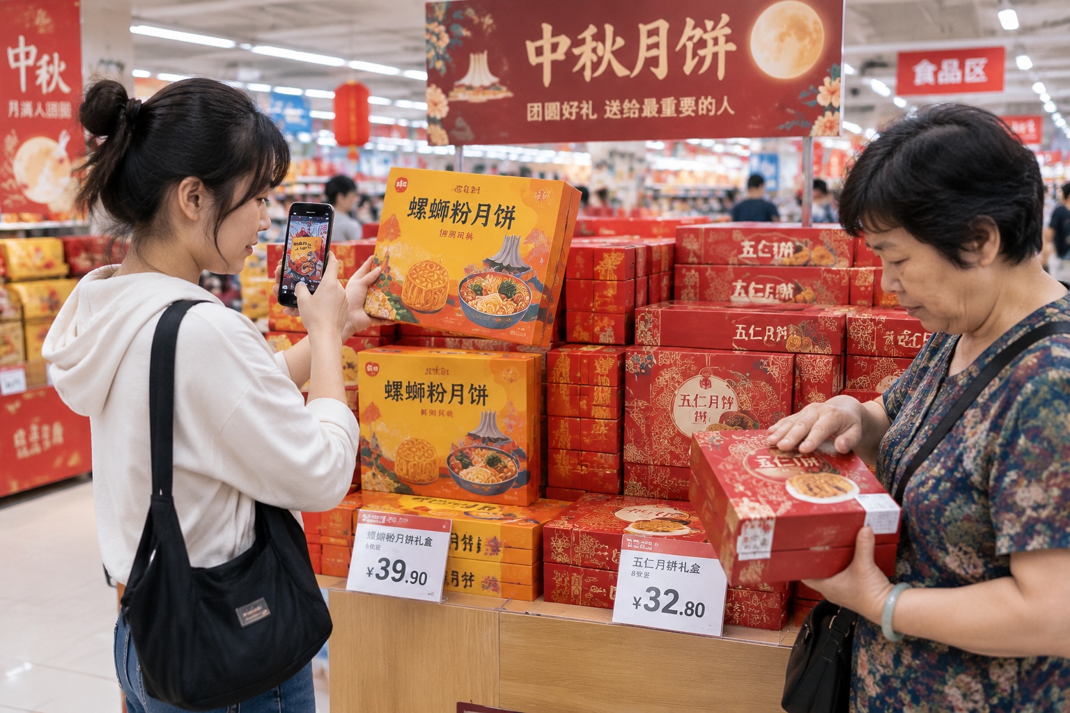 Mooncake Revolution: Five-Nut Steps Aside for Luosifen and Milk Tea Fillings