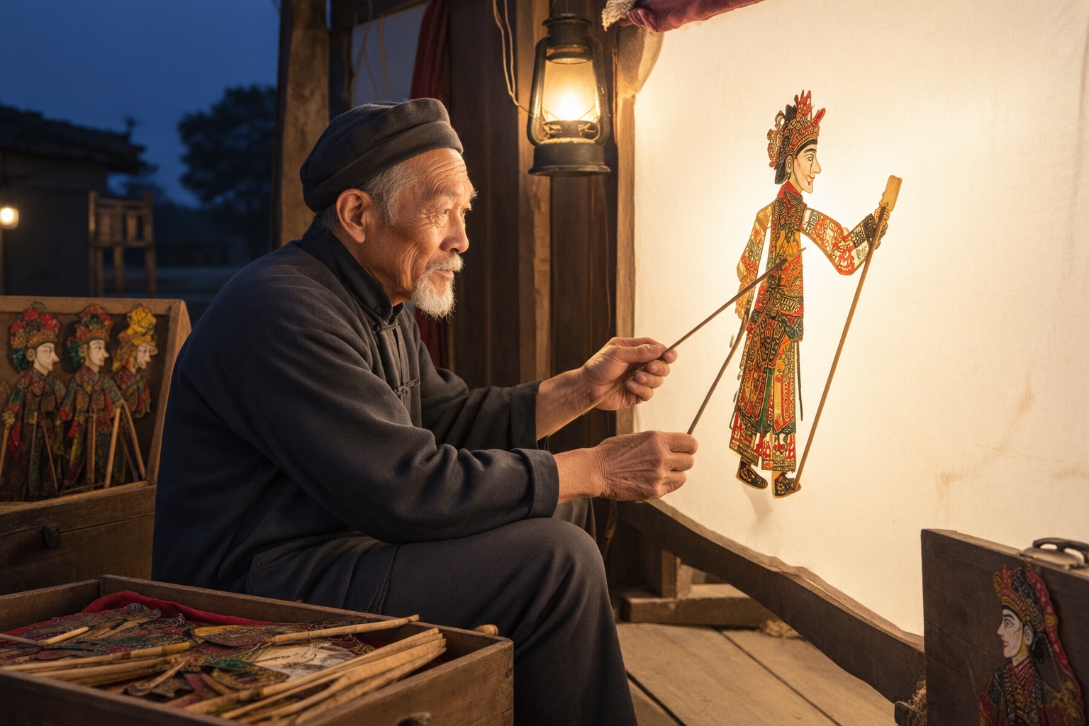 The Last Shadow Puppetry Masters: What They Hold On To Before the Lights Go Out