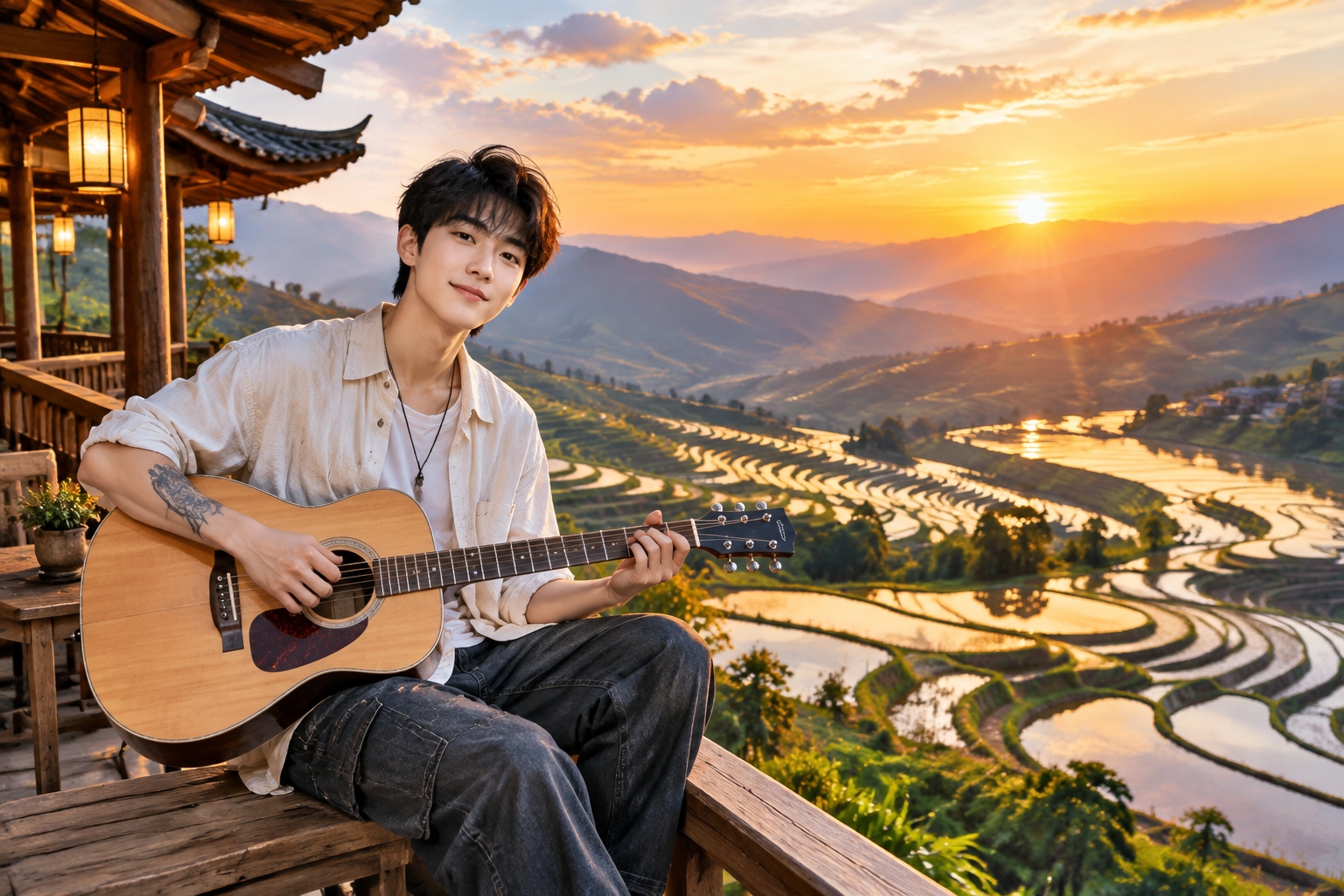 Hani Rice Terraces: The Young B&B Owner in a UNESCO Site Used to Be a Rock Band Singer