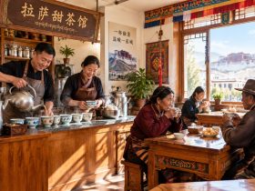 A Sichuan Couple Who Ran a Sweet Tea House in Lhasa for Ten Years: Speaking Tibetan, Drinking Tea, Making Friends