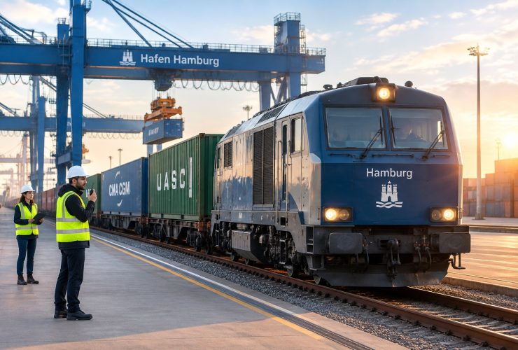 Rails into Hamburg: The Last Mile of the China-Europe Train in Germany