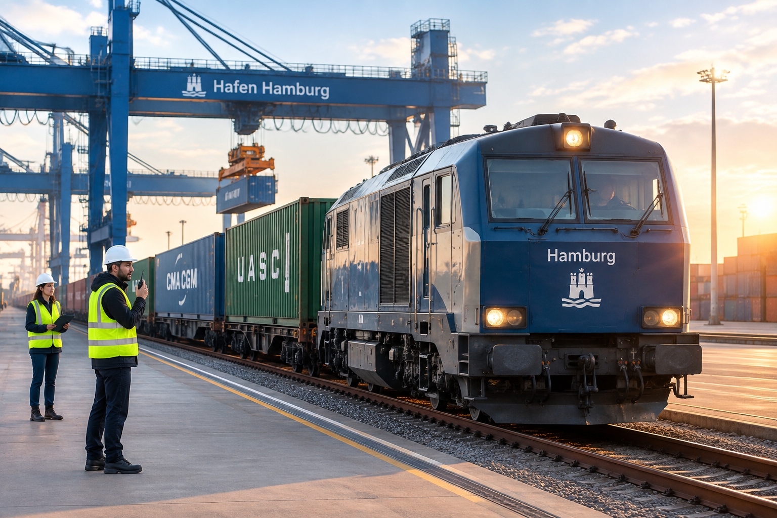 Rails into Hamburg: The Last Mile of the China-Europe Train in Germany