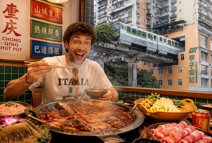An Italian Blogger's Chongqing Vlog: From Hotpot to Light Rail