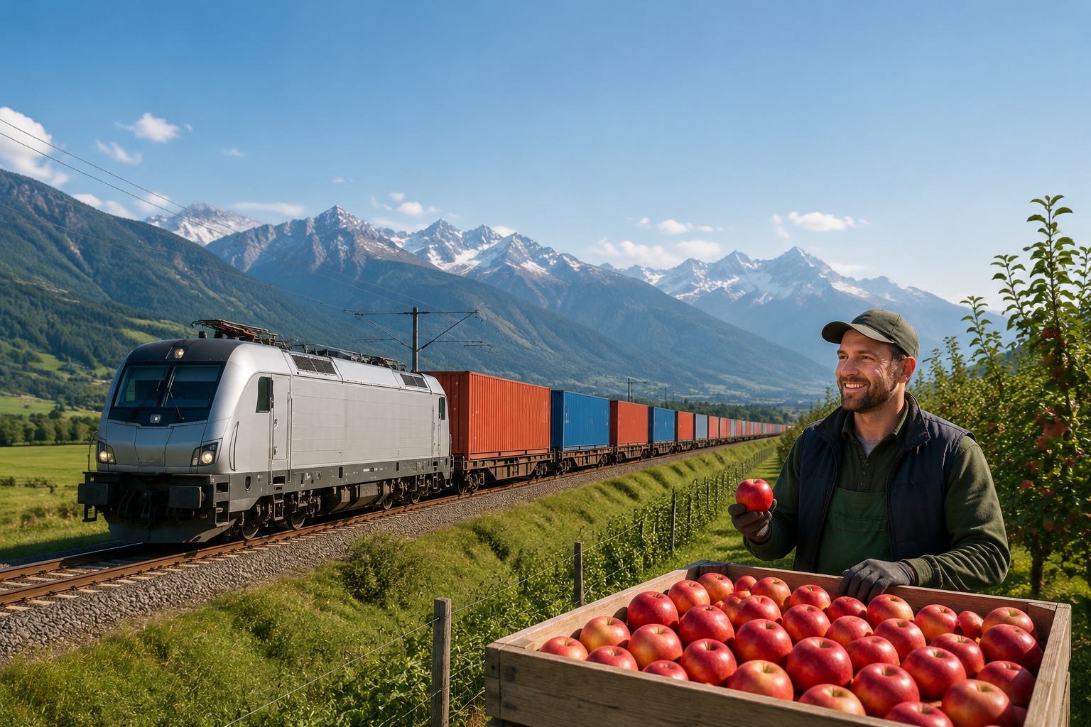 Apples on the Rails: From Poland to China and Back to Europe
