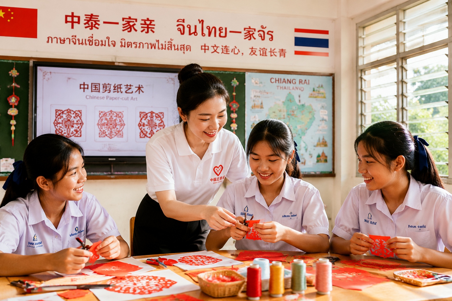 Teaching in Thailand: Handicrafts in a Confucius Classroom