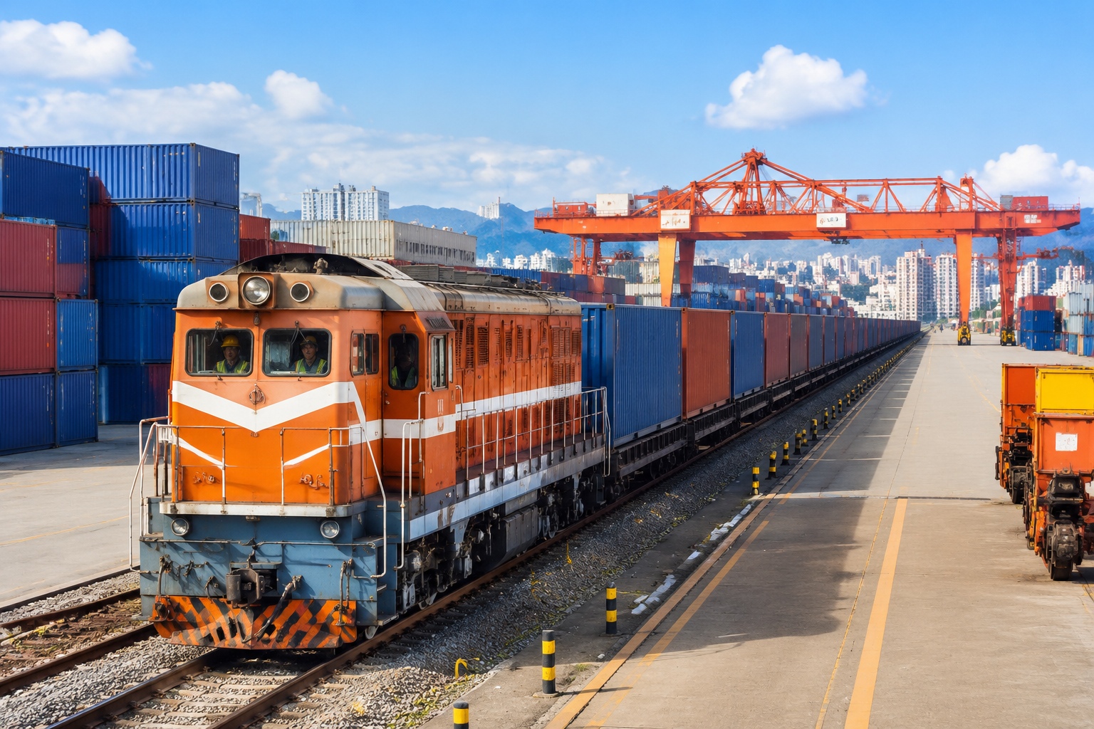 From Tea to Computers: The Changing Cargo on China-Europe Trains