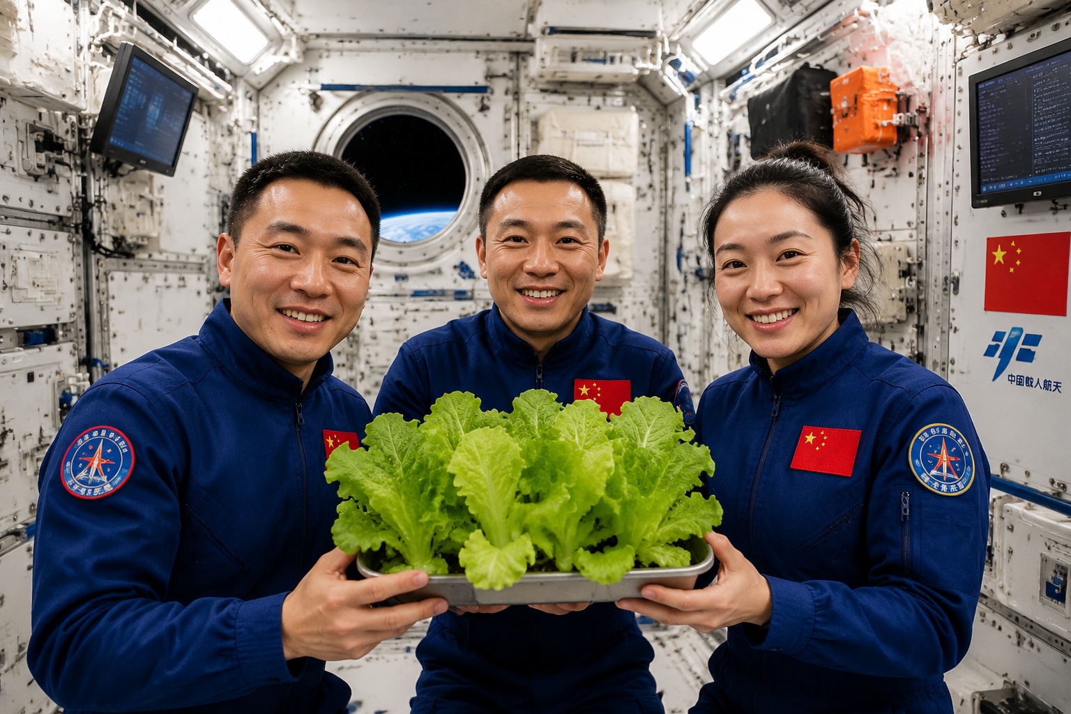 Space Gardening: How Chinese Astronauts Grow Fresh Vegetables on Tiangong