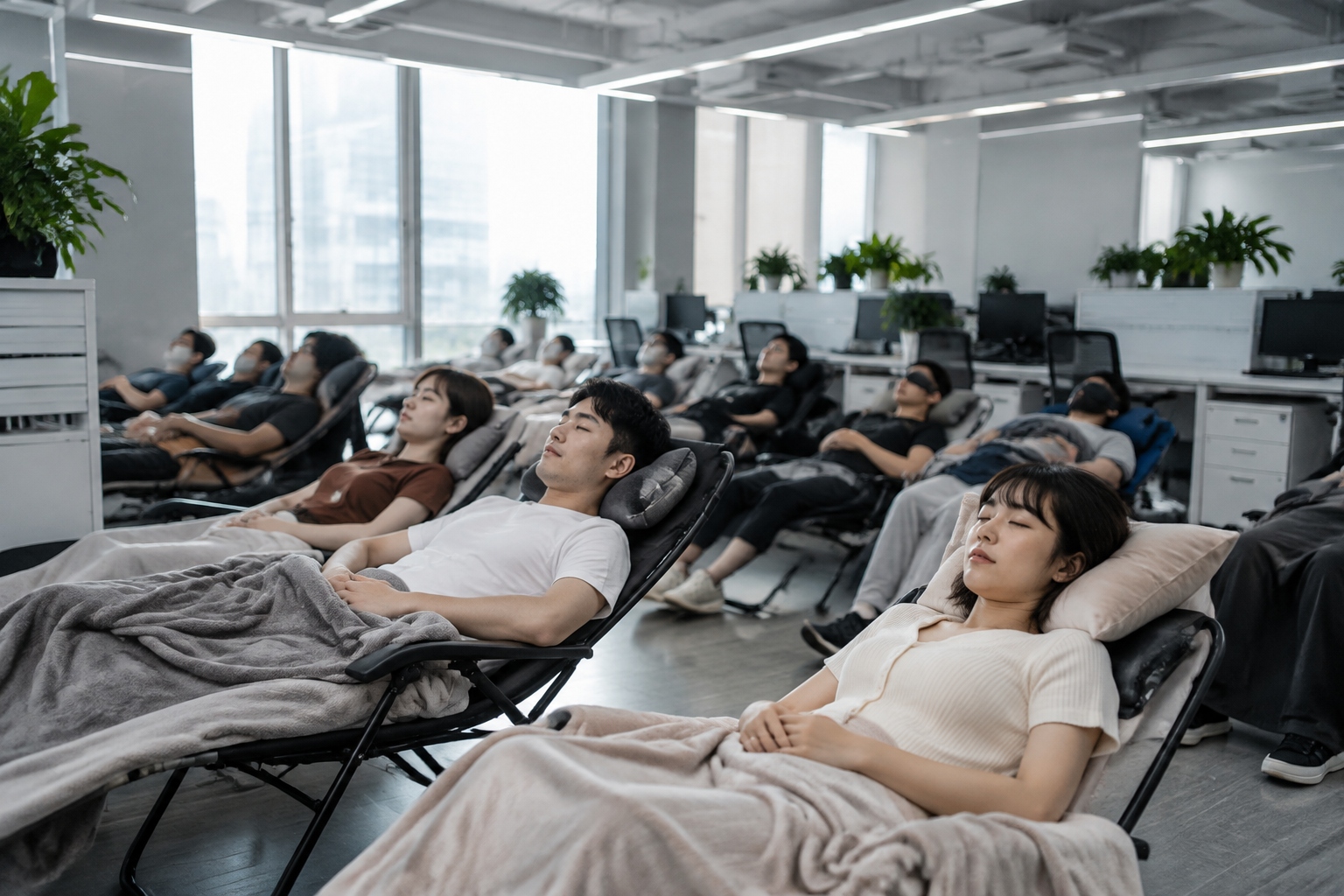 Why the Office Nap? The Chinese Midday Slumber
