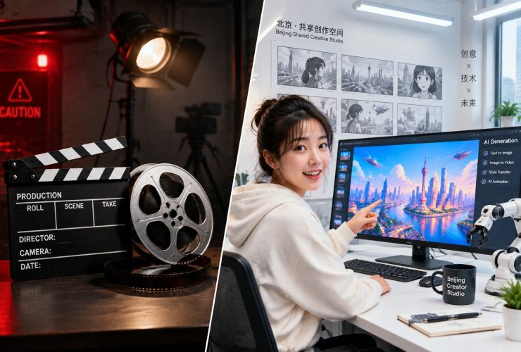 Fear in Hollywood, Experiment in China: AI Cinema Splits in Two