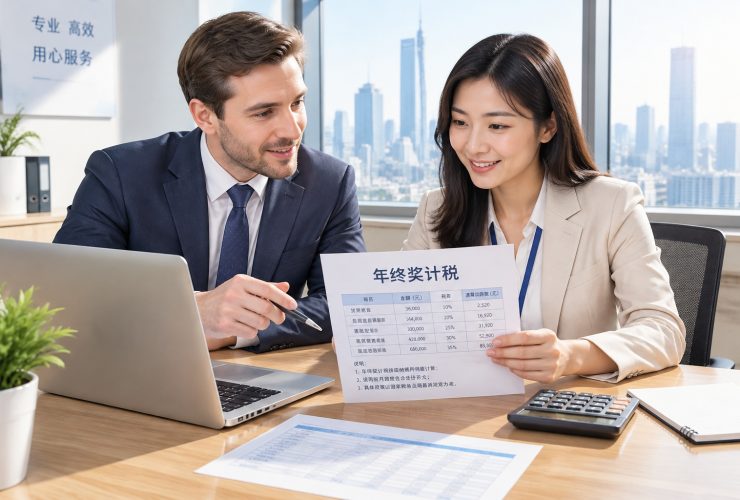 Year-End Bonus Tax for Foreign Employees: Separate or Consolidated Filing?