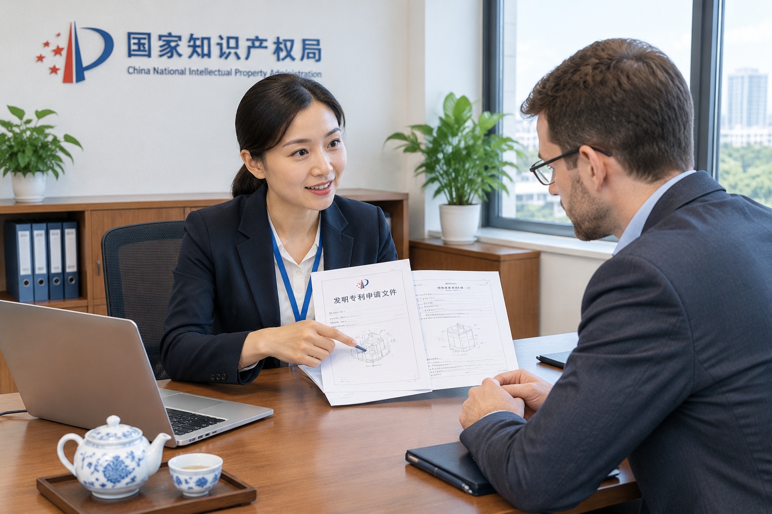 Foreign engineer receives patent filing advice from a Chinese patent agent