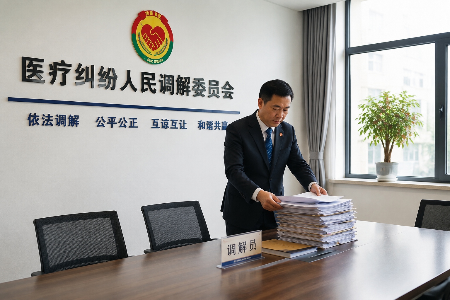 Medical Disputes in China: A Legal Roadmap for Foreign Patients 23 Chinese medical dispute mediation committee with a mediator in a government-funded office