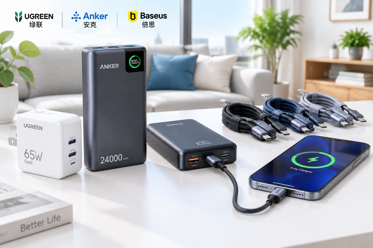 Anker vs Baseus vs Ugreen: The Battle of China's Charging Accessory Giants