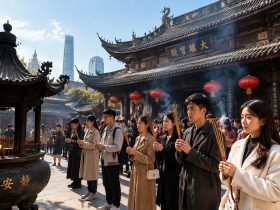 Why Are the Most Fashionable Chinese Youths Flocking to Thousand-Year-Old Temples to Burn Incense?