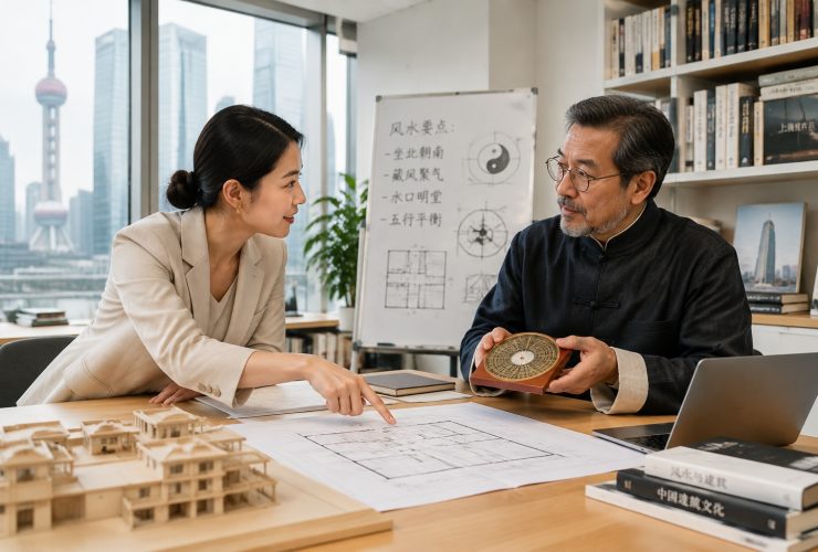 A Dialogue Between a Feng Shui Master and an Architect: How to Build a 'Lucky' House?