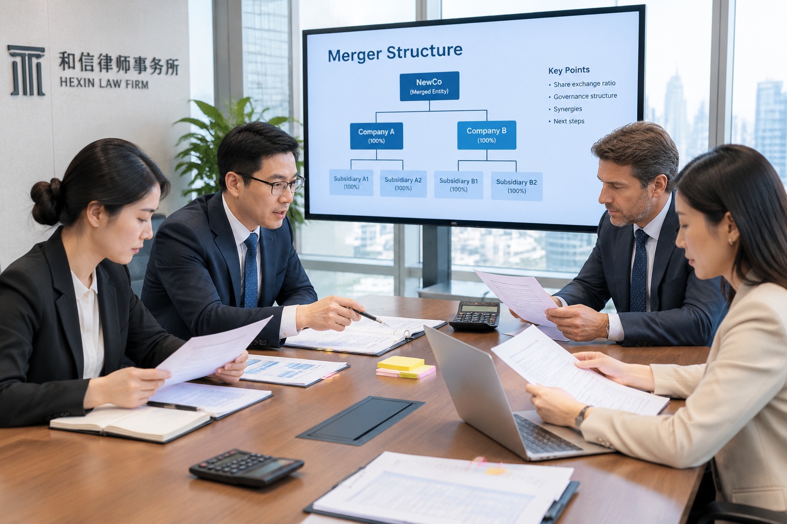 Understanding China's Regulatory Environment: A Practical Guide for Foreign Businesses 24 Lawyers discussing antitrust merger filing requirements before an acquisition in China