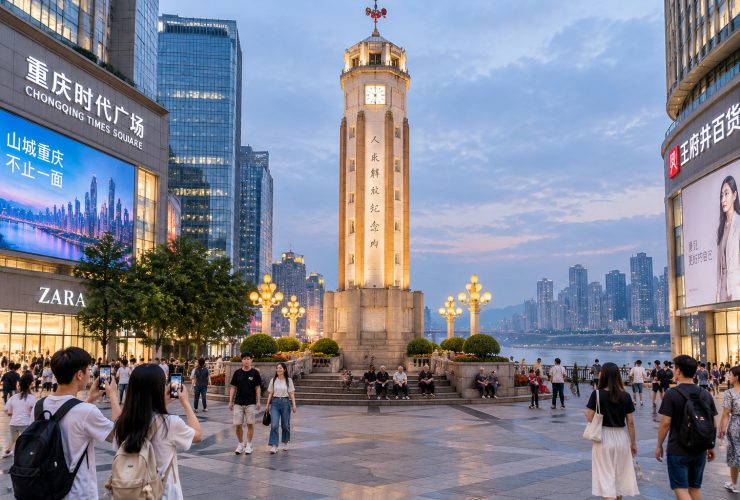 Chongqing: The Liberation Monument – From a Wartime Memorial to a Youthful Icon