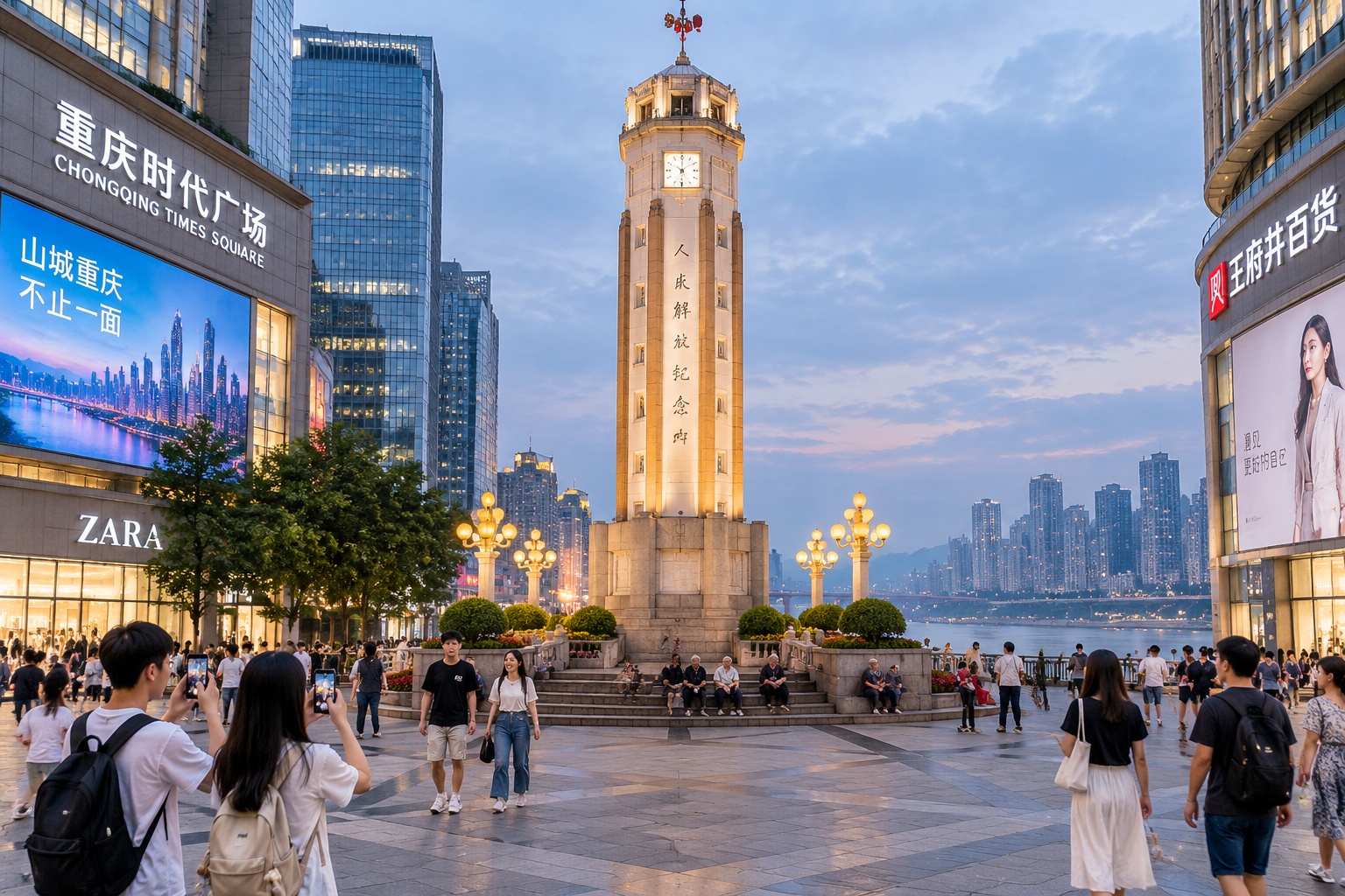Chongqing: The Liberation Monument – From a Wartime Memorial to a Youthful Icon