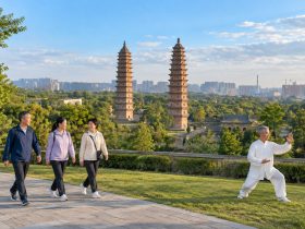 Taiyuan: Twin Pagodas of Yongzuo Temple – The Literary Symbols of Taiyuan