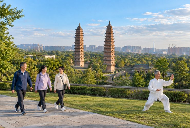 Taiyuan: Twin Pagodas of Yongzuo Temple – The Literary Symbols of Taiyuan