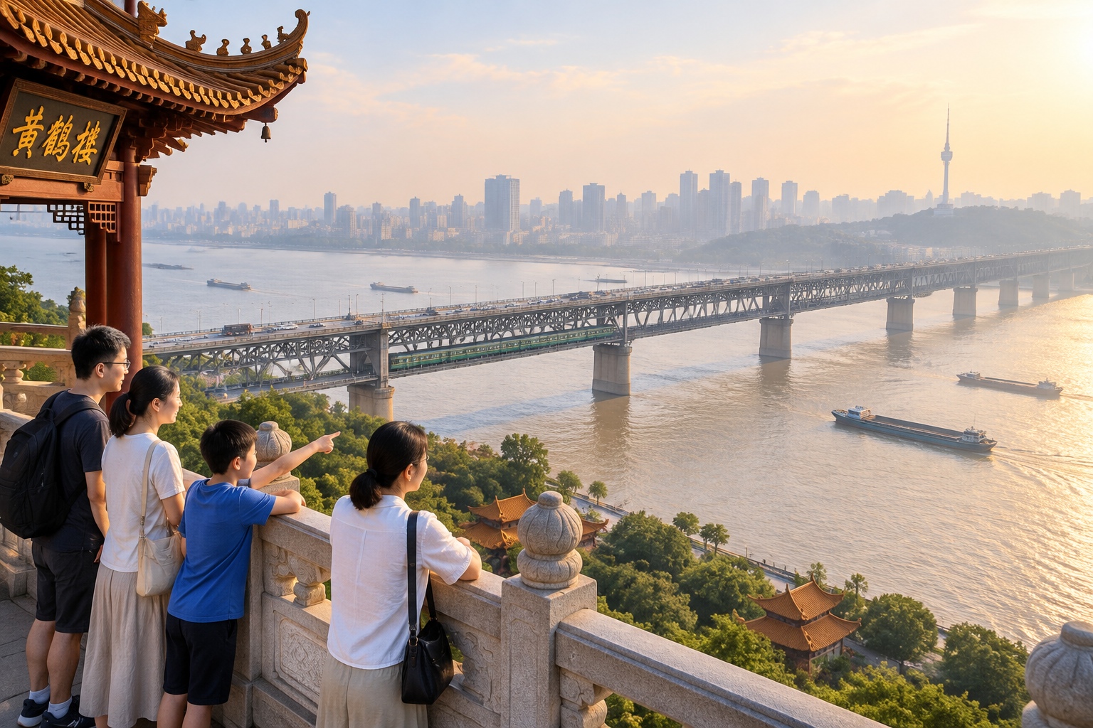 Wuhan: Yellow Crane Tower – China's 'First Tower Under Heaven' and the Views Beyond