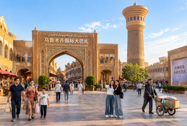Urumqi's Grand Bazaar: A Xinjiang Market of Sound, Color and Daily Life
